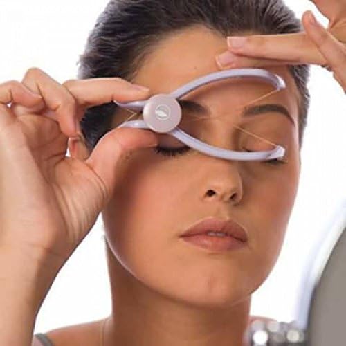 Piyuda Slique Eyebrow Face and Body Hair Threading Removal Epilator System Kit