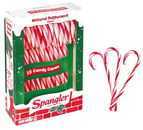 Peppermint candy canes 3-12 ct boxes