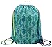 Mermaid Drawstring Backpack Bag for Kids Boys Girls Teens Birthday, Gift String Bag Gym Cinch Sack for School and Party