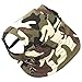 BUYITNOW Dog Baseball Hat with Ear Holes Camouflage Sun Cap for Small Pet, 4-20lb