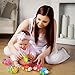 Car Toys for Kids, 6 PCs Push & Go Toddler Animal Toy Cars, Soft Die-Cast Vehicle Birthday Gifts, Stocking Stuffers Easter Basket Stuffers for Toddlers, Baby Party Favors
