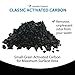 Aquatic Experts Activated Koi Pond Filter Carbon Charcoal - Remove Odors and Discoloration with 56 Ounce Bulk Container for Outdoor Water Gardens USA