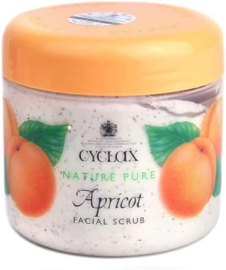 Cyclax Apricot Facial Scrub 300ml Exfoliating Cream for Refreshed Skin