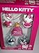 Hello Kitty Mini Holiday Ornaments 5pc Set - 2013