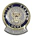 Ted and Jack - Wear It Proudly Ceramic and Metal Military Lapel Pin (Navy Retired)