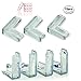 Transparent Anti-Collision (12 Pack) Clear Corner Edge Guards,Kids Protectors,Furniture Guard, Baby Bumper Clear Corner Guards with 3M Adhesive