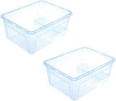 Amazon N A 2ピース 個ペットの爬虫類カメ亀タンク飼育箱餌箱とバスキングランプ 青 N A 飼育ケース ケージ 通販 Amazon N A 2ピース 個ペットの爬虫類カメ亀タンク飼育箱餌箱とバスキングランプ 青 N A 飼育ケース ケージ 通販