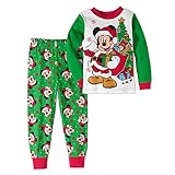 Disney Mickey Mouse Little Boys Toddler Christmas Pajama Set (5T)