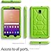 Galaxy Tab A 8.0 (2017) Case, Poetic TurtleSkin Rugged Heavy Duty Silicone Sound-Amplification Cover Case for Samsung Tab A2 S/SM-T385 /T380 / Galaxy Tab A 8.0 2017 [NOT FIT 2015 Version] Green