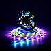 SUPERNIGHT IC 2811 Strip Light Individual Programmable Addressable 16.4ft 5050 RGB Dream Color 150led Rope Lights (Non-waterproof) with Remote Controller