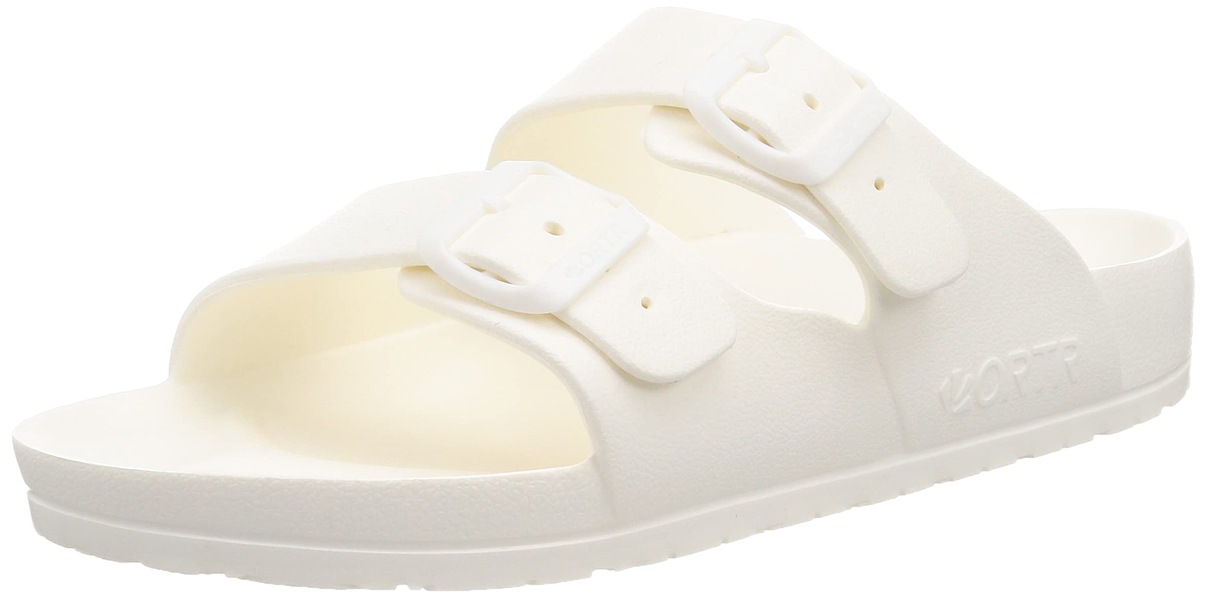 [オリエンタルトラフィック] サンダル シャワーサンダル レディース 水に強い 柔らかい 大きいサイズ 小さいサイズ 歩きやすい 軽量 ユニセックス ベルト調節 3207 ホワイト 23.0 cm商品画像