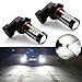 Botepon H10 9145 9140 LED Bulb for Fog Light or DRL, 2000Lumens Extremely Bright 3030 16-SMD Led Bulb 12V 24V (Pack of 2)