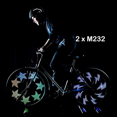 Monkey Light M232 - 200 Lumen - Bike Wheel Light - 32 Full Color LED - Waterproof Sports & Outdoors, Outdoor Recreation, Cycling, Accessories