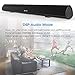 100 Watt 40 Inch TV Sound Bar, MEGACRA Home Theater System Wired and Wireless Soundbar Speaker(IR Learning Remote, 105dB, DSP Audio, Bass Adjustable,Wall Mountable)thumb 3