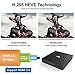 Android TV Box, HAOSIHD T9 Android 9.0 TV Box with Remote Control & Mini Keyboard, 4GB RAM 32GB ROM RK3328 Quad-core, Support 4K Full HD 2.4Ghz WiFi BT 4.1 Smart TV Box (Black 1)