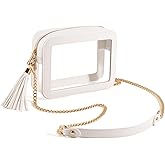 Unilily Clear Bag for Stadium Events – Stadium Approved Clear Purse Crossbody Bag for Women, Concerts, Sports, and Festivals