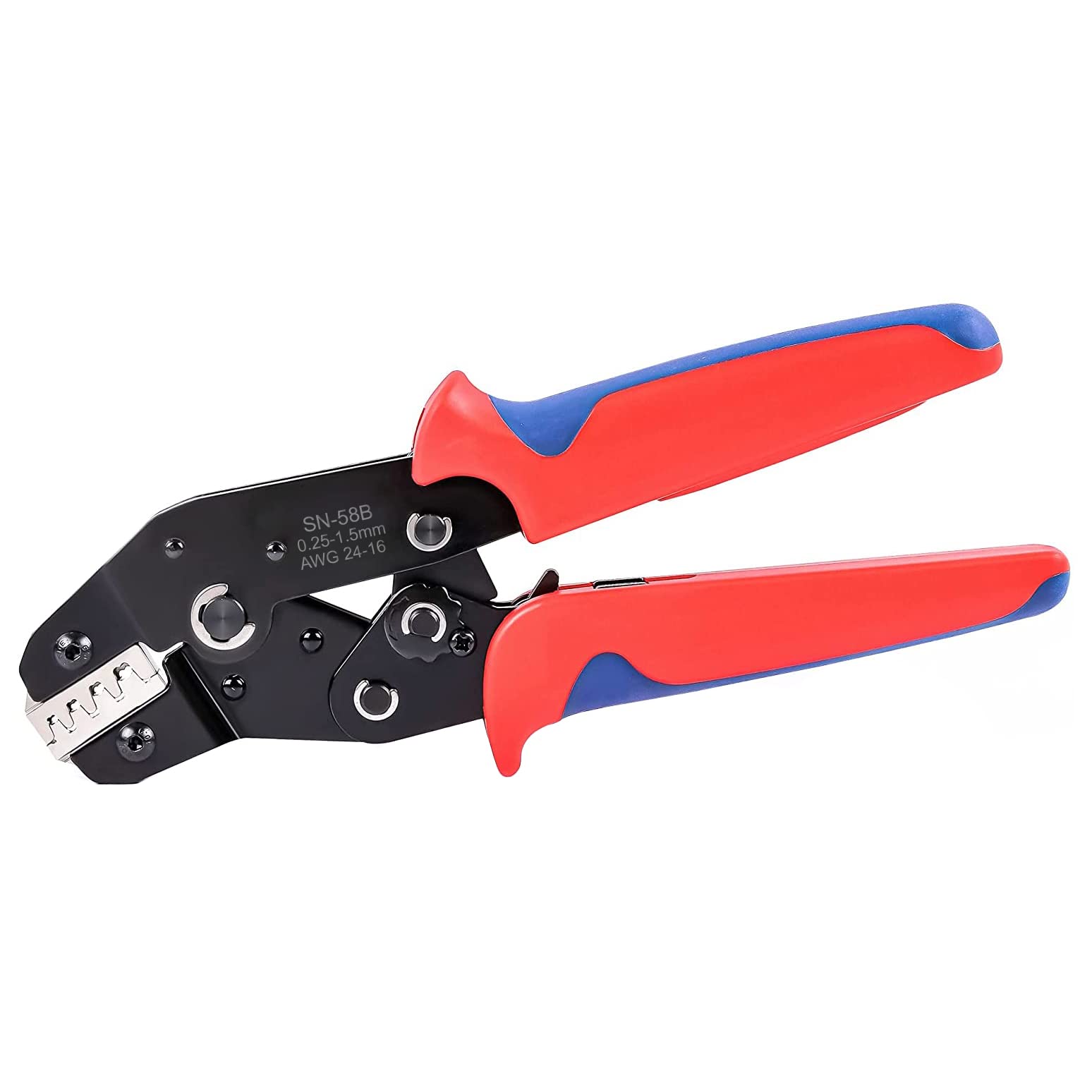 windmeile | SN-58B crimping pliers, ratchet, for Dupont, JST, MOLEX, crimping pliers, crimping tool, e-bike, pedelec
