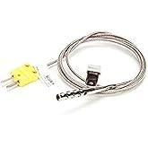 Cooper-Atkins 50306-K Type K Air Oven/Freezer Thermocouple Probe with Clip, -100 to Plus 600 Degrees F Temperature Range