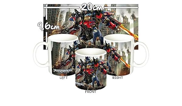 Transformers 3 Dark of The Moon Taza Mug: Amazon.es: Hogar