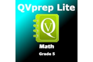 QVprep Lite Math Grade 5 Practice Tests with Video Hints