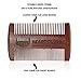 BEARDCLASS Curved Boar Beard Brush and Dual Sided Comb Kit Set with Mustache Nose Scissors and Small Comb