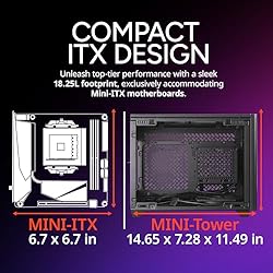 Cooler Master NR200P V2 Mini-ITX PC Case, Top-Mount