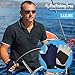 The Fishing Tree Fingerless Fishing Gloves, Certified Sun Protection UPF50+ Block, Kayak, Hiking, Paddling, Sailing, Rowing, Driving, Protect Hands from Sun Damage, Chemical Free, Navy S