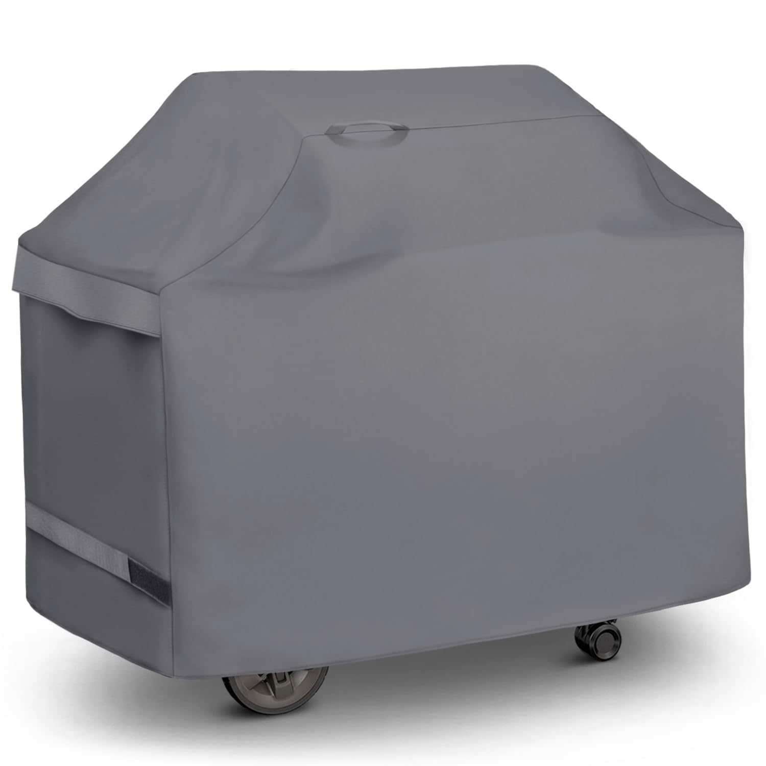 Unicook BBQ Cover Large, Heavy Duty Waterproof Outdoor Barbecue Gas Grill Cover, Resistant Oxford Fabric, Compatible for Weber Char-Broil Outback Barbecues and More, (165 x 61 x 112 cm, Grey)