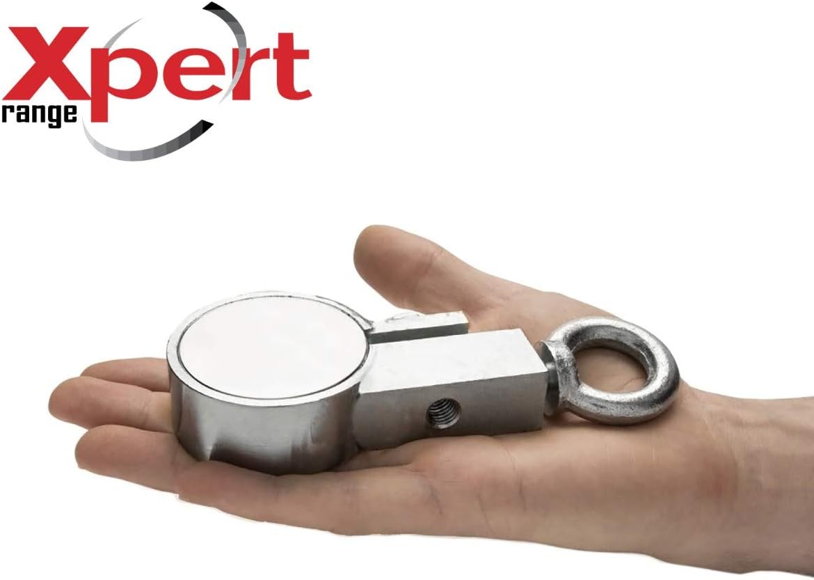 High Quality Brand 60mm x 25mm Neodymium Recovery Magnet Metal Detector Treasure Hunting 200kg Pull