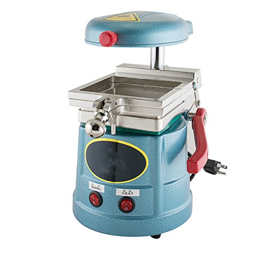 Angelwill Dental Vacuum Forming Molding Machine 1000W Former Heat Molding Tool Steel Balls Lab Equipment 110V