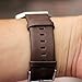 For Fitbit Blaze Bands, bayite Accessory Leather Wristband for Fitbit Blaze Smart Watch Chocolate Brown Large 6.3 - 8.1 inches