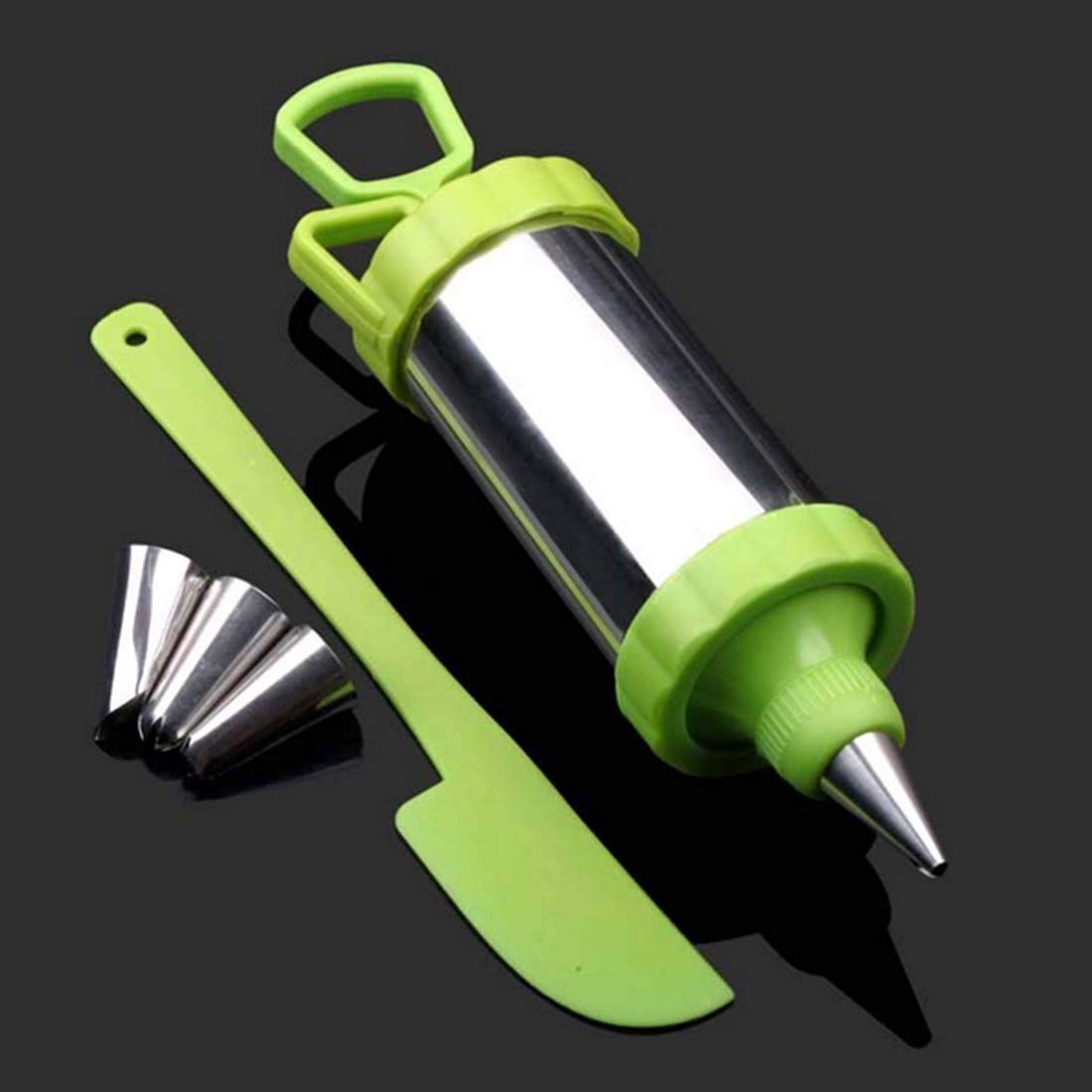 Buy FONICY Stainless Steel Cake Decorating Icing Gun, Pastry Cake Cream