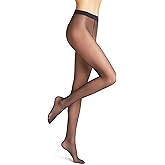 FALKE Women's Pure Matt 20 Denier Sheer Tights, Blue (Marine 6179), XL