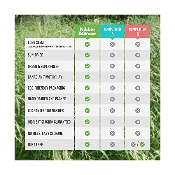 NibbleGnaw-Timothy-Hay-16Kg-Fresh-Green-Dust-Free-Long-Stem-Sun-Dried-Feeding-Hay-Rabbits-Guinea-Pigs-Hamsters-First-Cut-100-Natural-Food Nibble&Gnaw Timothy Hay 1.6Kg | Fresh, Green, Dust-Free, Long-Stem, Sun-Dried Feeding Hay | Rabbits, Guinea Pigs…