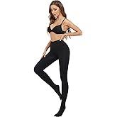 CHARFOX Fleece Lined Thick Tights,Thermal Pantyhose Leggings, High Waist Winter Warm Pants for Women