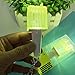 Heyu-Lotus Kpop NCT Lightstick Keychain Led Lamp Stick Concert Lamp Keyring Lightstick Fluorescent Stick for Fansthumb 1