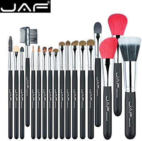 Best Quality - Makeup Brushes - 18 Pcs Make Up Brush Set Natural Super Soft Red Goat Hair & Pony Horse Hair Studio Beauty Artist Makeup Brushes J1813AY-B - by Olwen Shop