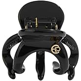 EVITA PERONI Hair Claw Clips for Thick Hair Women Small Hair Clips for Women Strong Hold Ponytail Hair Clip No Slip Jaw Clamps Girls-Black