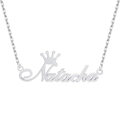 Gold Necklace Black Owned Name Necklace 18K Gold Personalized Name