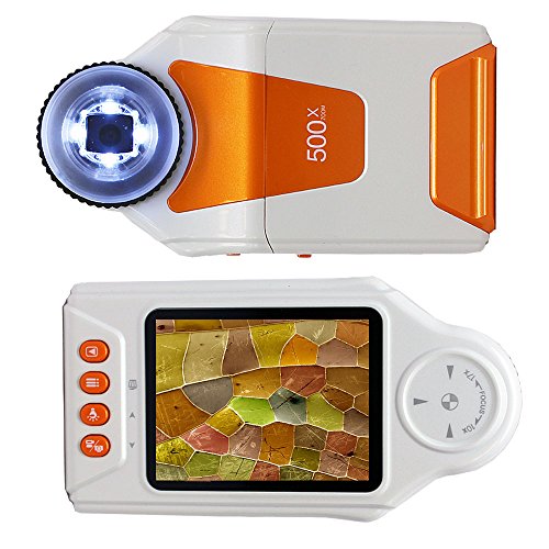 Indigi Digital Mobile Handheld Magnifier Microscope 500x ZOOM 2.7" Color LCD Free 32GB