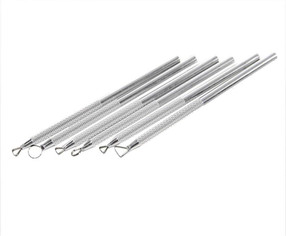 YOUZHA Set 6 Pcs Aluminum Clay Sculpting Tools,6pcs