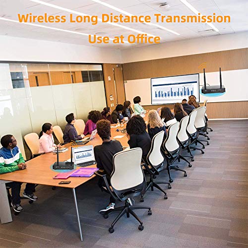 HDMI Wireless Extender, Ansten 328ft /100m Wireless AV Transmiiter and Receiver with Loop-Out Support 1080P@60Hz Full HD 3D IR Passback Transmit Video Audio HDMI Signal to HDTV/Project - Thumbnail 3