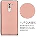 kwmobile Chic TPU Silicone Case for the Huawei Honor 6X / GR5 (2017) / Mate 9 Lite in metallic rose gold