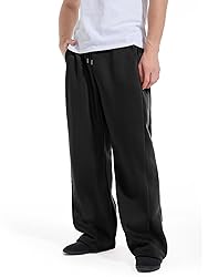 ZUGJAM Men's Baggy Sweatpants Wide Leg Lounge Sweat
