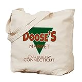 CafePress - Dooses Market Gilmore Logo - Natural Canvas Tote Bag, Cloth Shopping Bag