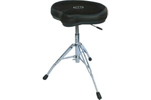 Roc-N-Soc Nitro Extended Gas Drum Throne with Original Saddle - Black