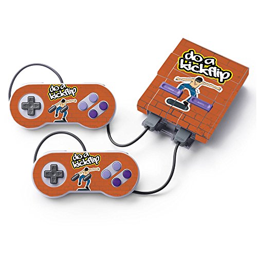 MightySkins Skin Compatible with Nintendo Super NES Classic - Kickflip | Protec…
