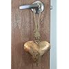 Handmade-Animal-Farm-Heart-Rusty-Iron-Metal-Bell-with-Rope