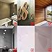 CBTONE 50 PCS Double Sided White Foam Tape Strong Pad Mounting Adhesive Stickers, Square