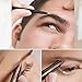 Tweezers for Eyebrows, Pointed Flat Slanted Tweezers Steel Slant Tip Eyebrow Tweezer Set Great Precision for Facial Hair, Ingrown Hair, Splinter, Blackhead and Tick Remover